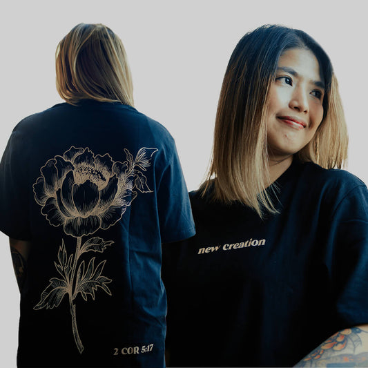 New Creation "Floral" Church Culture Shirt (Free shipping & COD Nationwide)