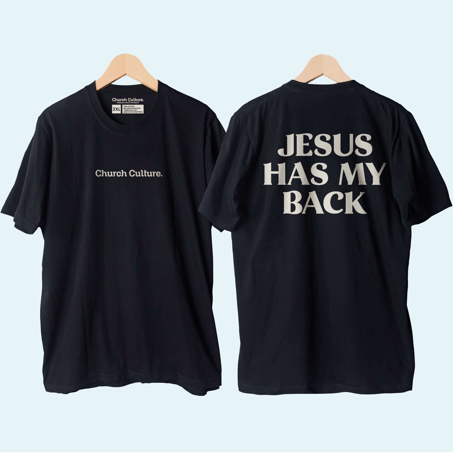 Jesus Has My Back Church Culture Shirt (Free shipping & COD Nationwide)