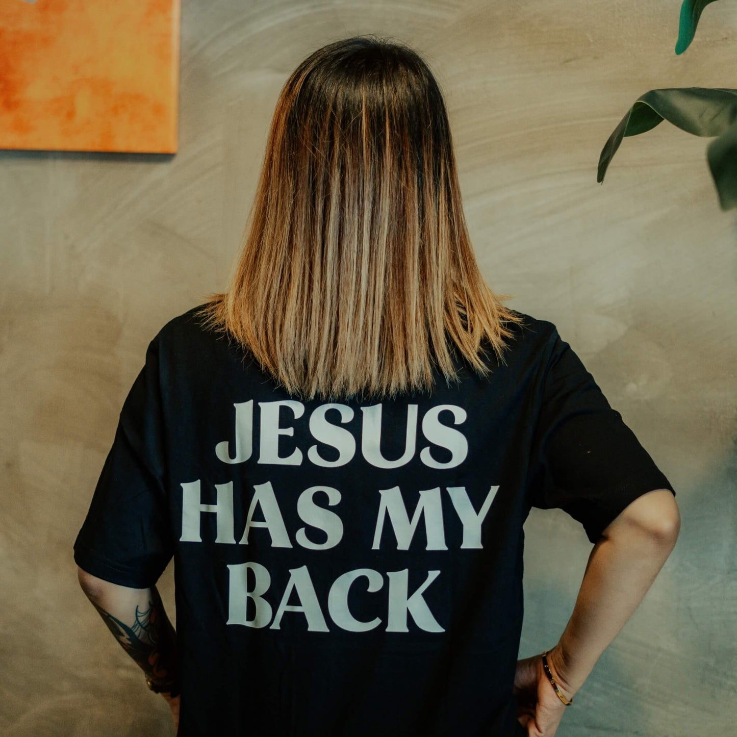 Jesus Has My Back Church Culture Shirt (Free shipping & COD Nationwide)