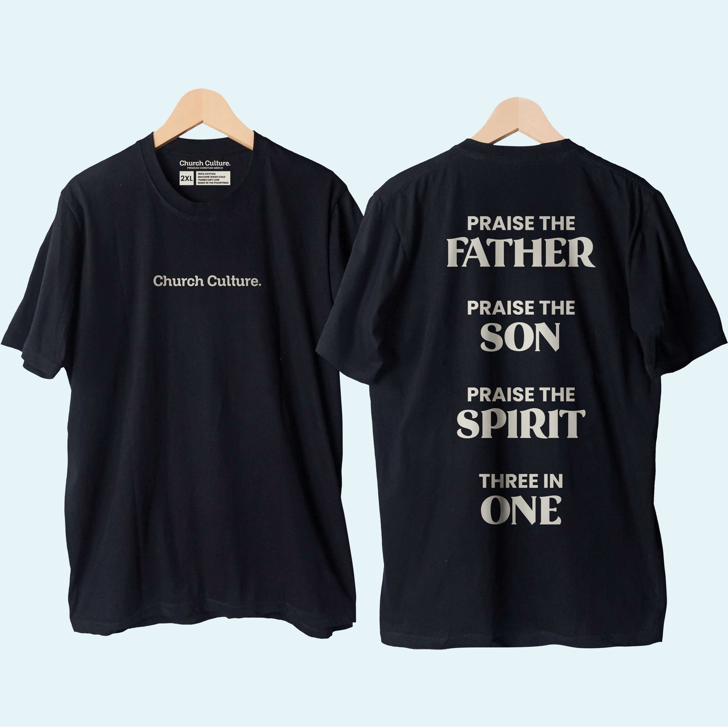 Three In One - Church Culture Shirt (Free shipping & COD Nationwide)